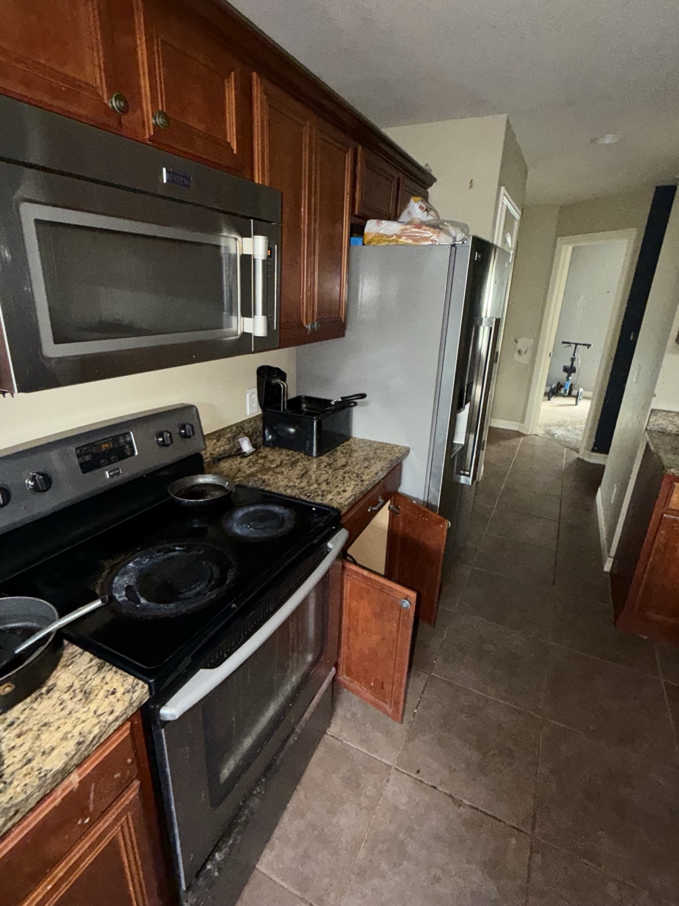 Kitchen — current condition