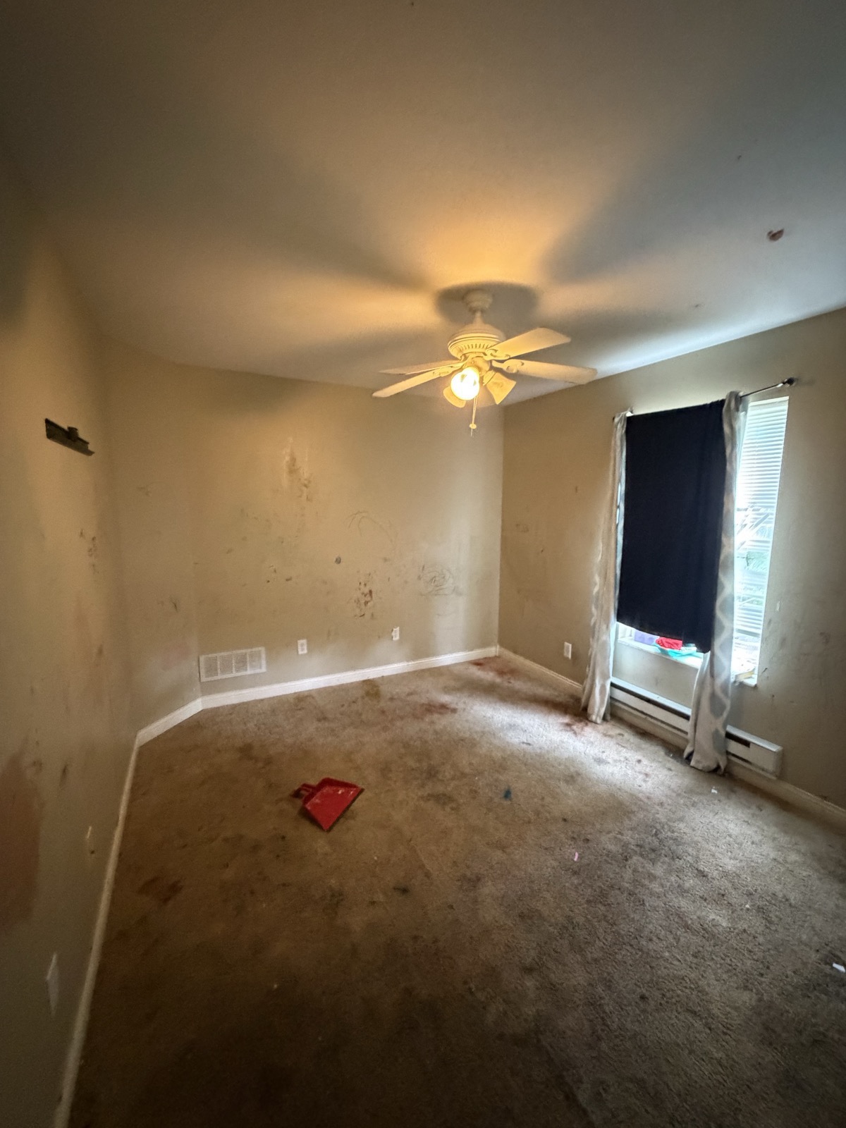 Bedroom — current condition